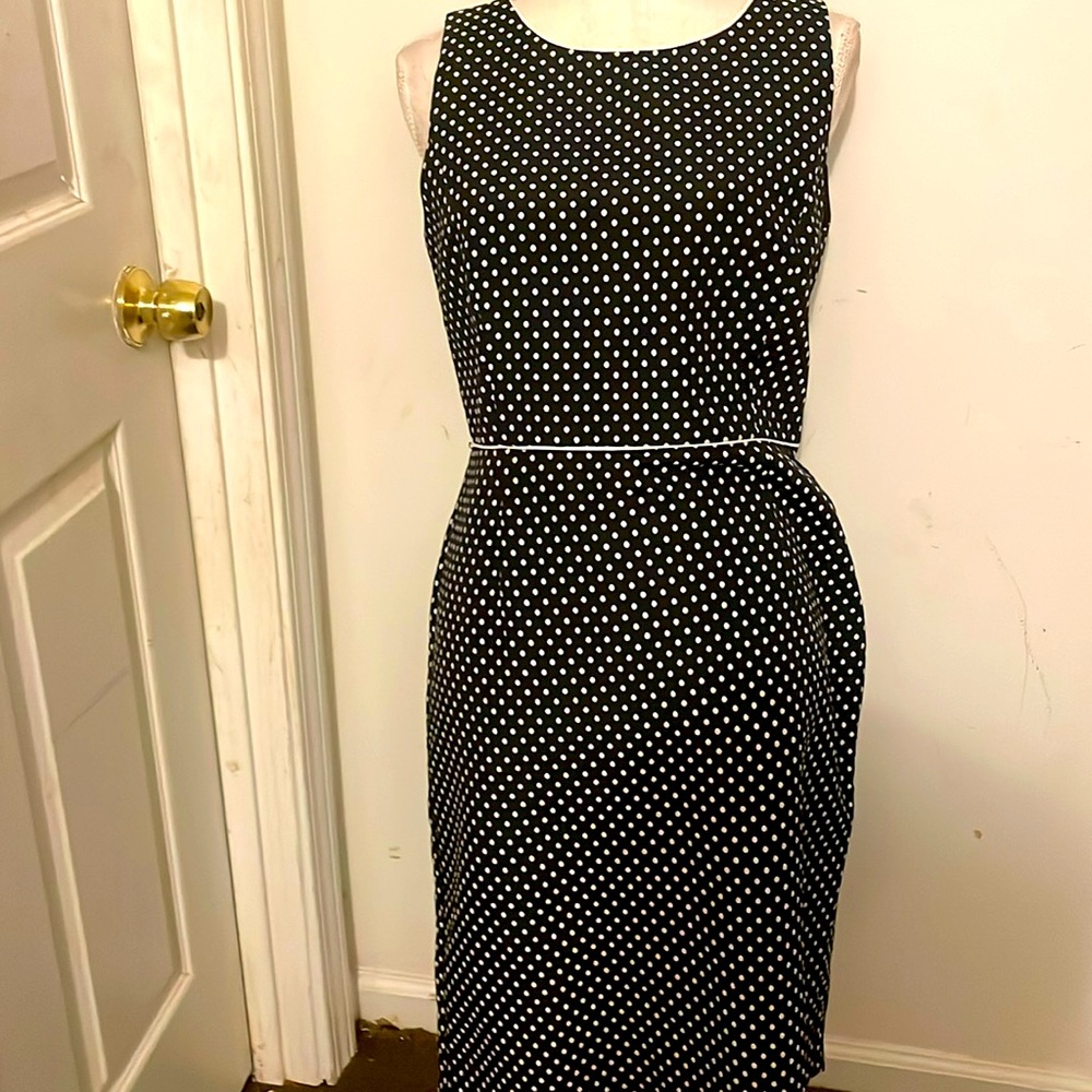 Beautiful Polka dot dress size 8 spense is the brand